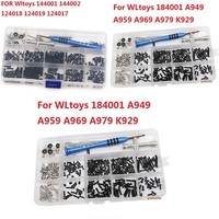 Wltoys 12428 144001 144002 A959 A969 RC Car Screws Parts Pan Head /Flat Head Screws Cross Sleeve Allen Wrench M2 M2.3 M2.5 M3 M4