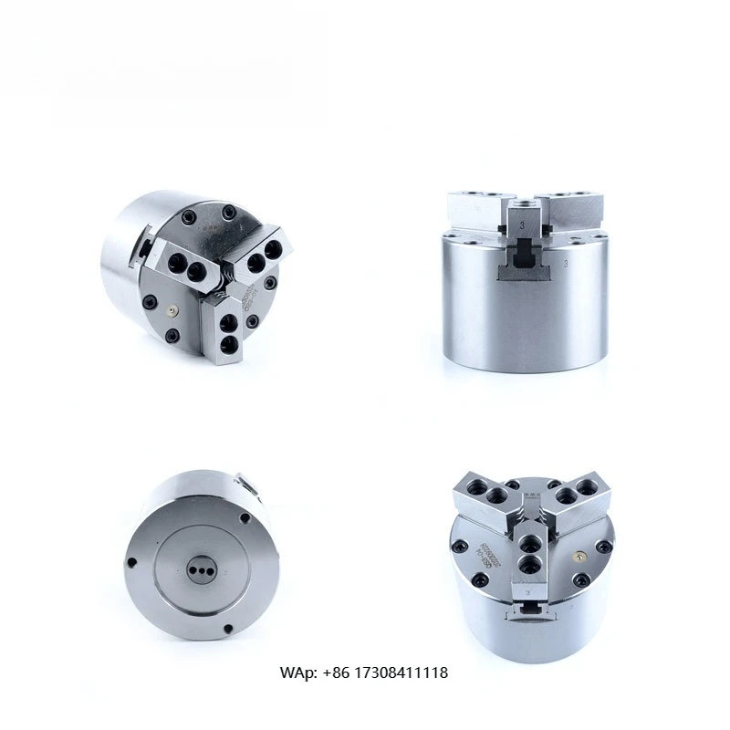 

Pneumatic Power Chucks 3 Jaw Lathe Chuck Machine for CNC Lathe Hydraulic Chuck Clamping with Steel Drill Chuck Fixture