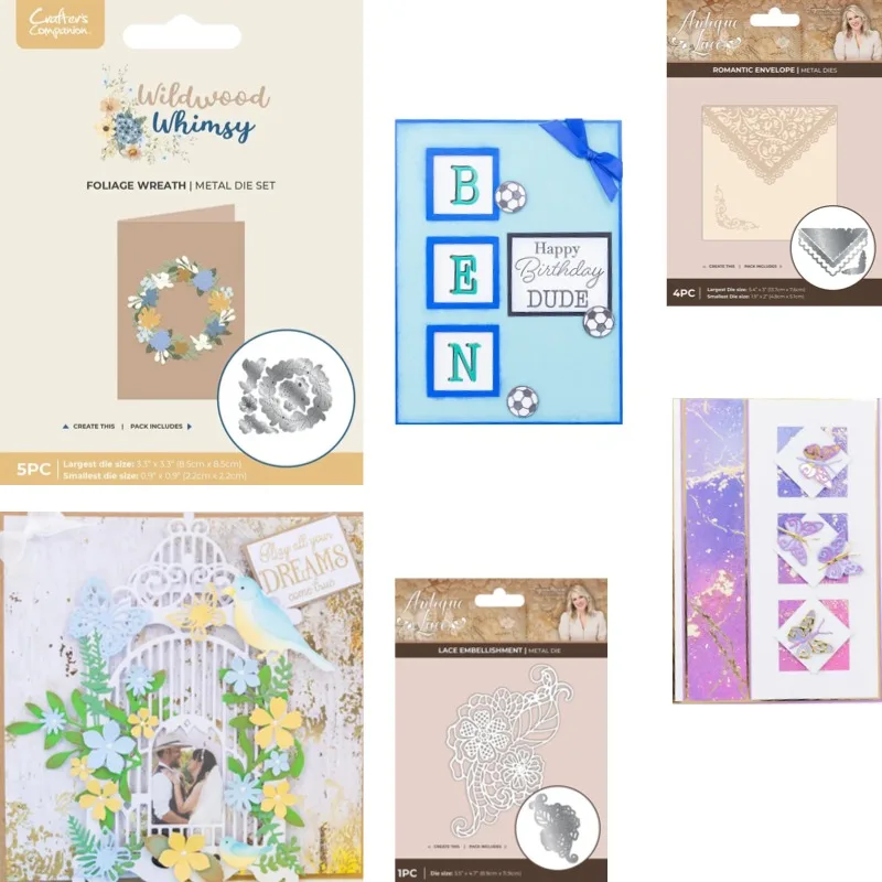 

Сезонные металлические вырубные формы для рукоделия: венки из листьев, полоски, листы, ножи, трафареты для скрапбукинга и бумажных поделок