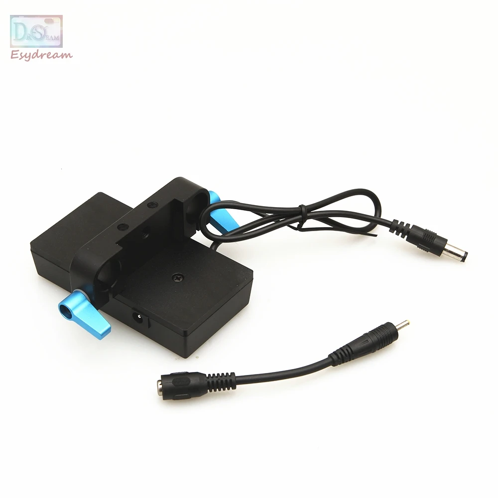 

Battery Mount Power Plate + 15mm Rod Clamp for Sony BP-U60 BP-U30 BP U60 U30 BMPCC / BMCC 4K Camera