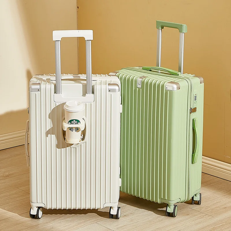 18/20 Inch Multi Function Trolley Case Make-up Suitcase Portable Bussiness Boarding Case Universal Wheel password Trunk