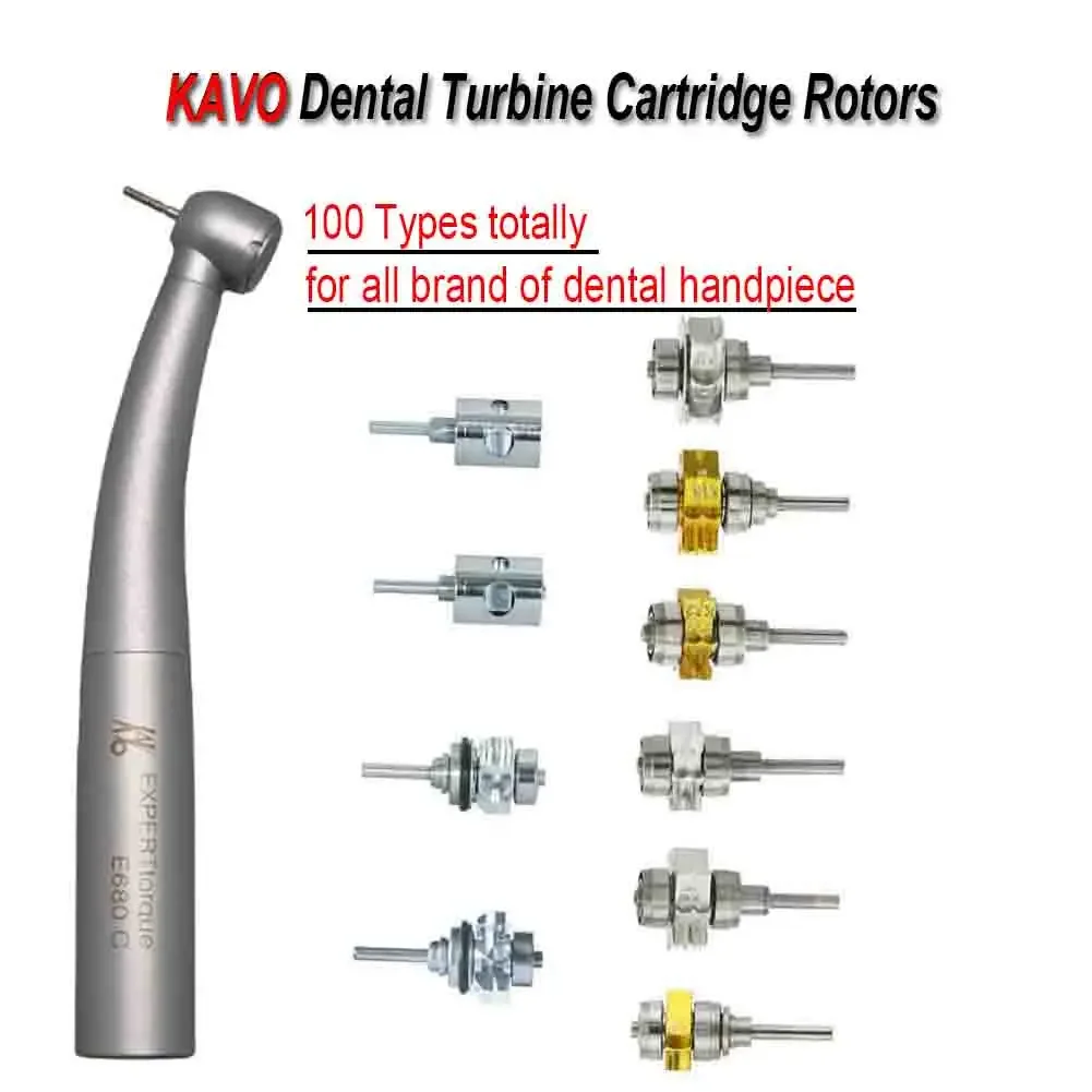 Top Grade Dentist Turbine Cartridge Rotor For All Series KAVO High Speed Dental Handpiece Standard Wrench Ceramic Bearing Rotor