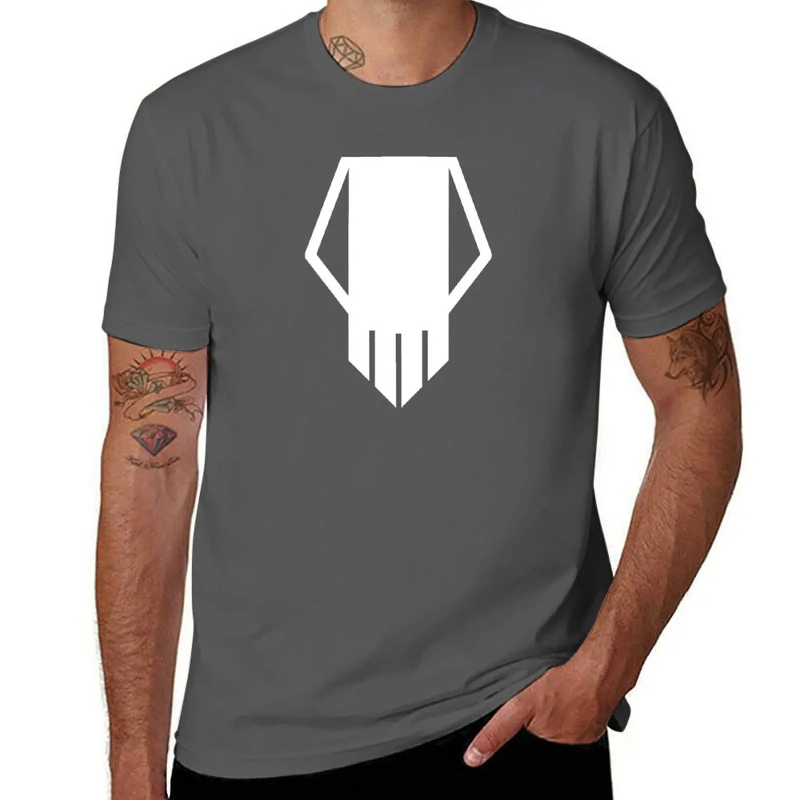 Tee Skull Bakugo T-Shirt Casual Basic Short Sleeve T-Shirt