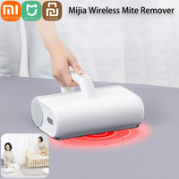 XIAOMI MIJIA Mite Remover Brush For Bedding Cleaner UV Sterilization Disinfection Vacuum Cleaner 16000PA Cyclone Suction Cleaner