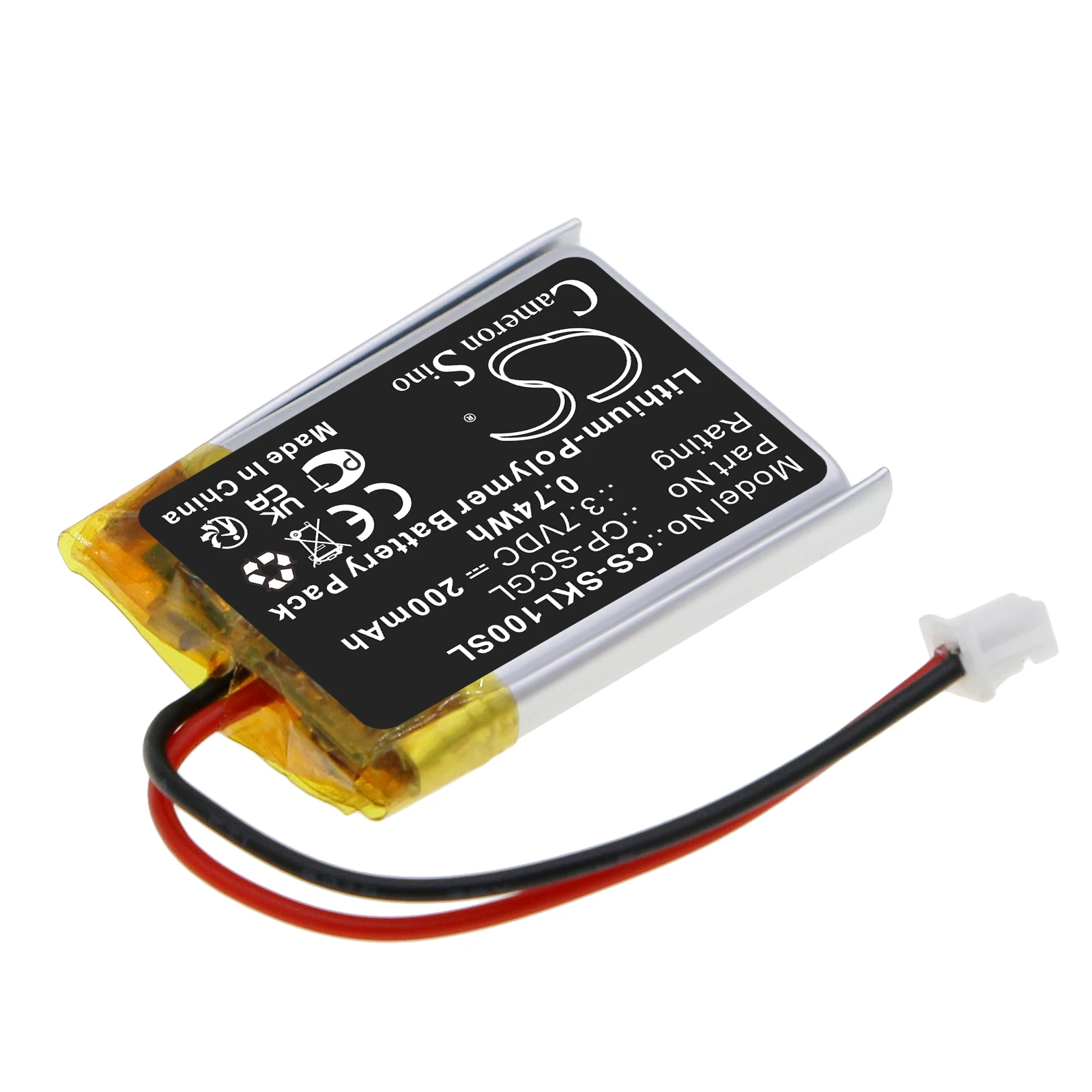 

3.7V 200mAh Smartwatch Battery CP-SCGL for SkyCaddie Golf LINX +TOOLS KIT