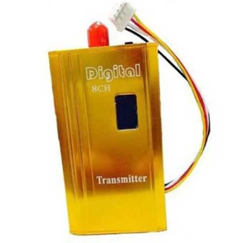 FPV 1.2 Ghz 1.2G 8CH 1500 mw Wireless AV Sender TV Audio Video เครื่องส่งสัญญาณ Combo สําหรับ QAV250 250 FPV RC (B)