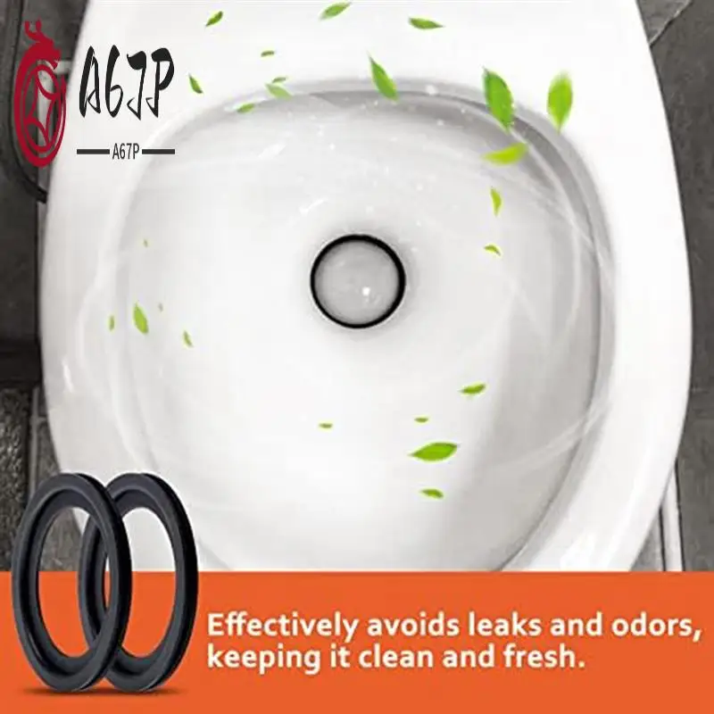 A67P-2Pcs RV Toilet Seal Kit Perfect Replacingfor 300/310/320 RV Toilet Parts Solve The Leakage Problem Easy To Use