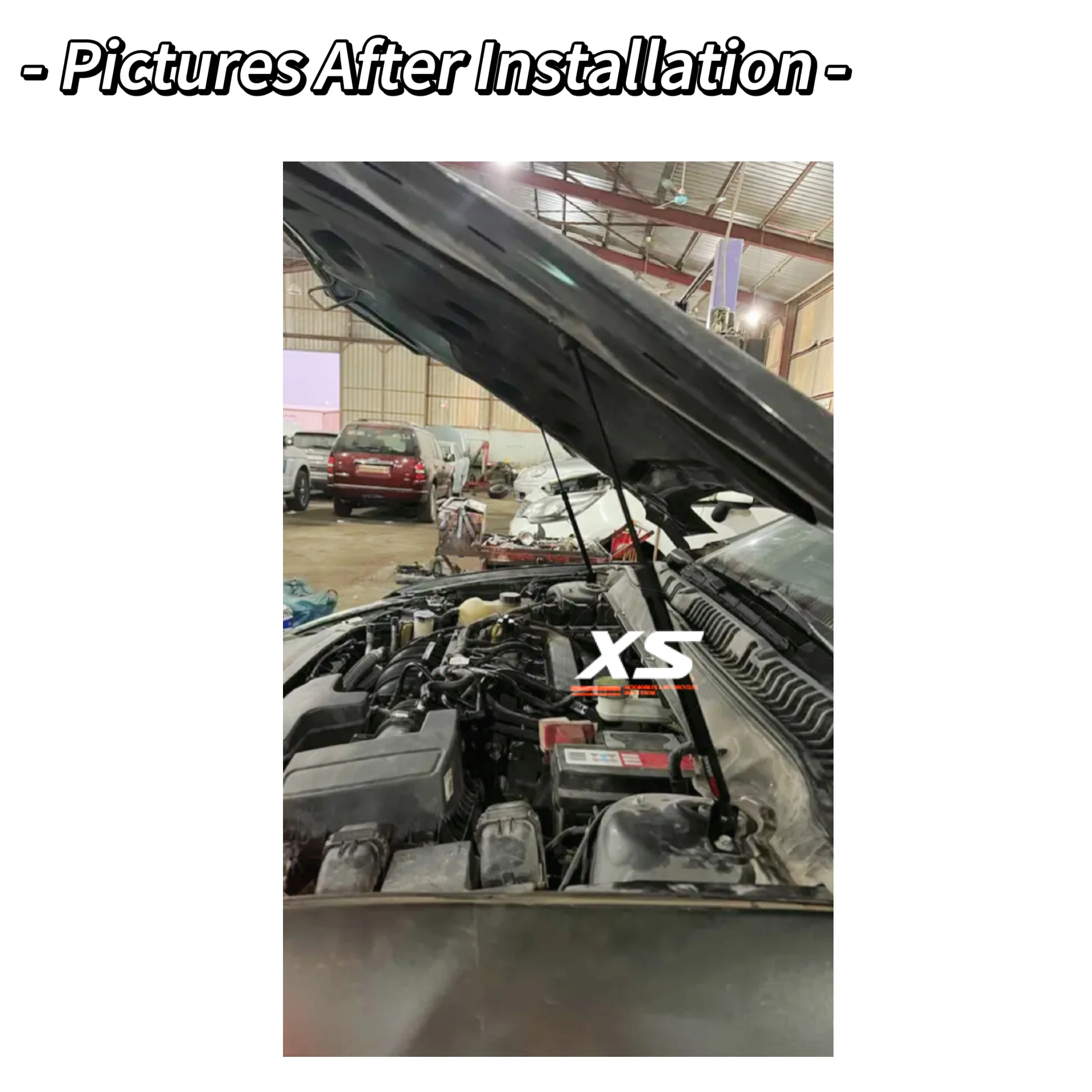 Capó de fibra de carbono para Ford Mondeo MK5, varilla de soporte de elevación de puntales de Gas, amortiguador de amortiguador, para Ford Fusion