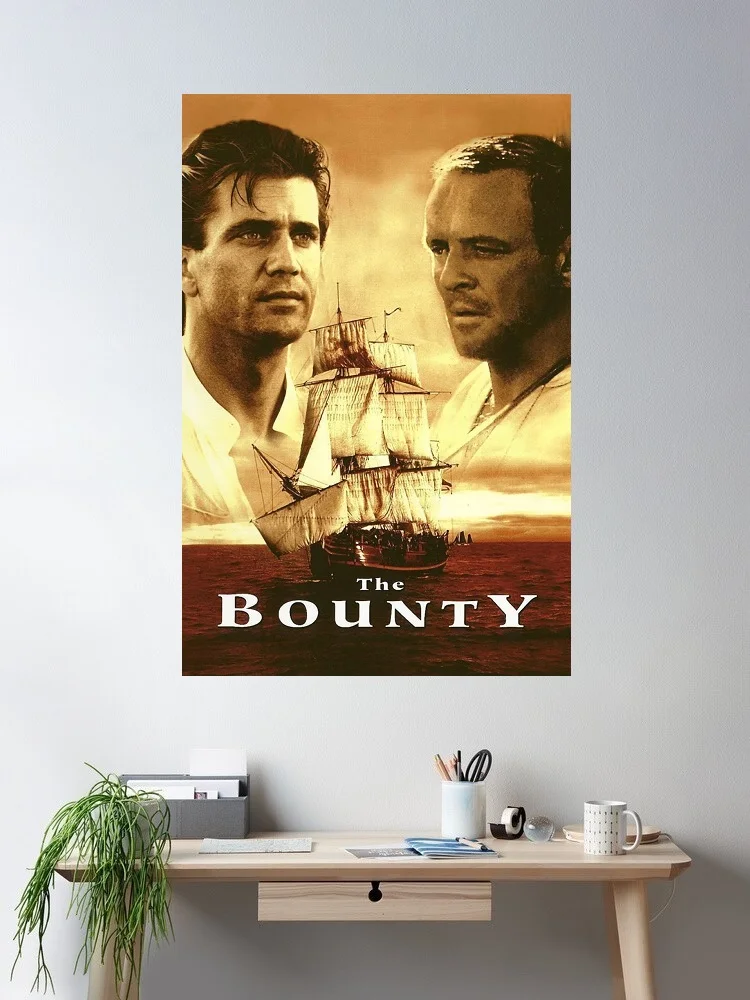 The Bounty Movie, Print Art Canvas Poster, For Living Room Decor, Home Wall Picture