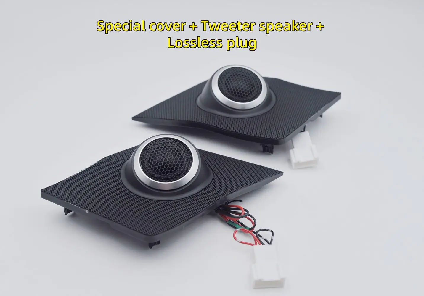

Applicable to Toyota RAV4, dedicated high-fidelity high-frequency speaker with lossless wiring for the rear audio system.