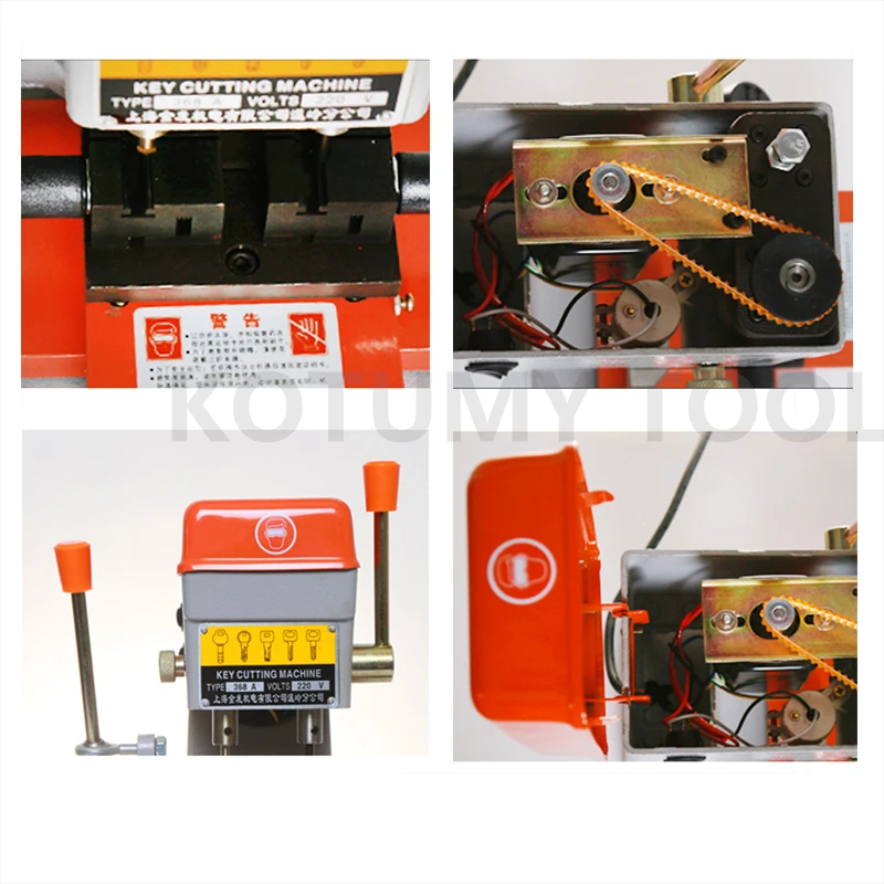 368A Key Copy Duplicating Machine Vertical Key Cutting Machine For Making Keys Door Keys Locksmith Tools Key Cutter