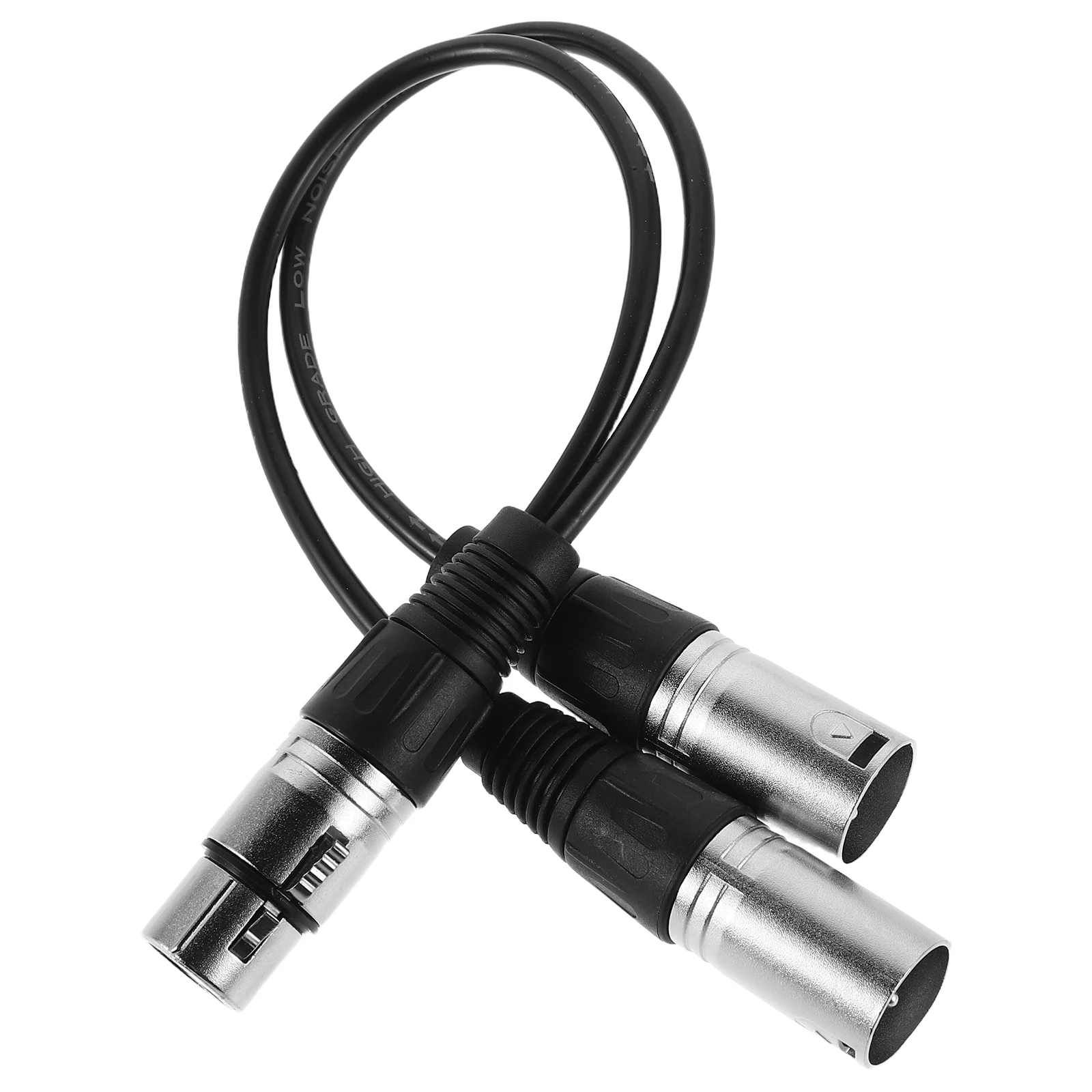 

Xlr Male To Female Balanced Cord Dual Connector 30Cm Mic Cable For Speaker Audio Splitter Cables Xlr Microphone Splitter Adapter