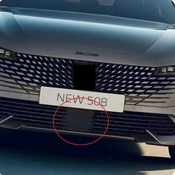 9820927477 Front Bumper Grille Cover Plate 98173363XT for Peugeot 508 (R8) front lower grille cover speed sensor coverYL012453XT