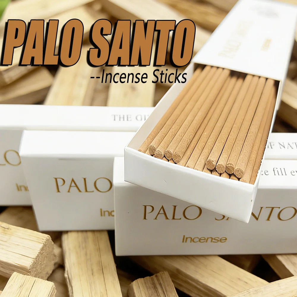 Palosanto Premium Boxed Incense Sticks, 12cm Long Natural In