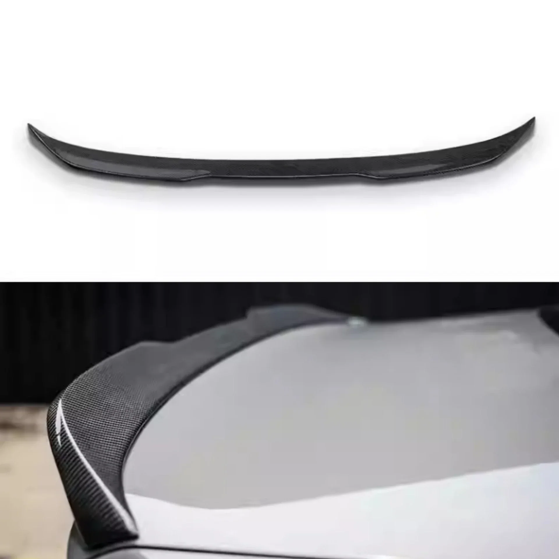 

Комплект кузова из углеродного волокна, хвостовое крыло для BMW 5 серии F10 F18 2010-2016, модифицированный новый стиль, верхнее крыло, объемные автомобильные аксессуары