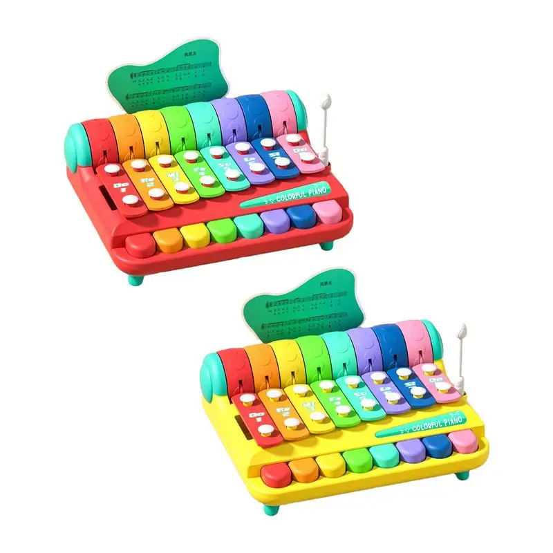 

Hand Knocking Piano Toy Colorful Musical Instruments Early Learning Educational Piano Keyboard for kids Birthday Holiday gift