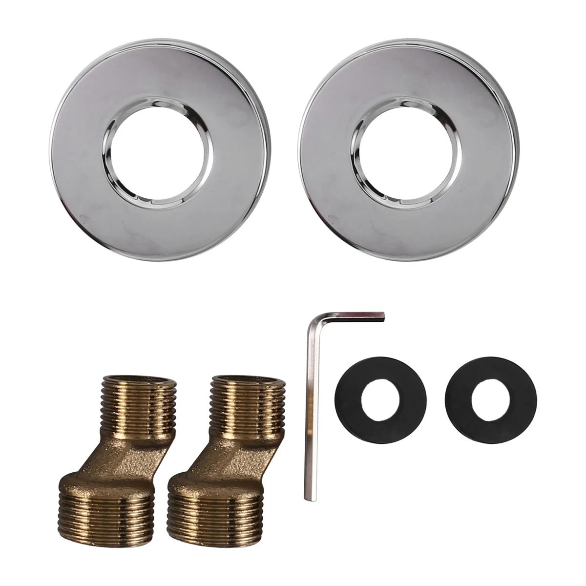 

AD30-Thermostatic Shower Mixer Modern Thermostatic Bar Shower Mixer Valve Anti Scald Tap, Hot Cold Water Mixer Constant Tempe