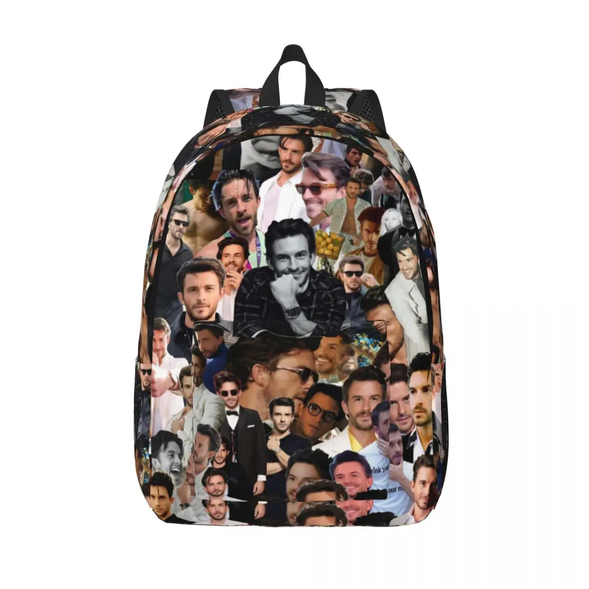 Jonathan Bailey Actor Backpack Elementary High College School Student Comedy Bookbag Teens Daypack Gift