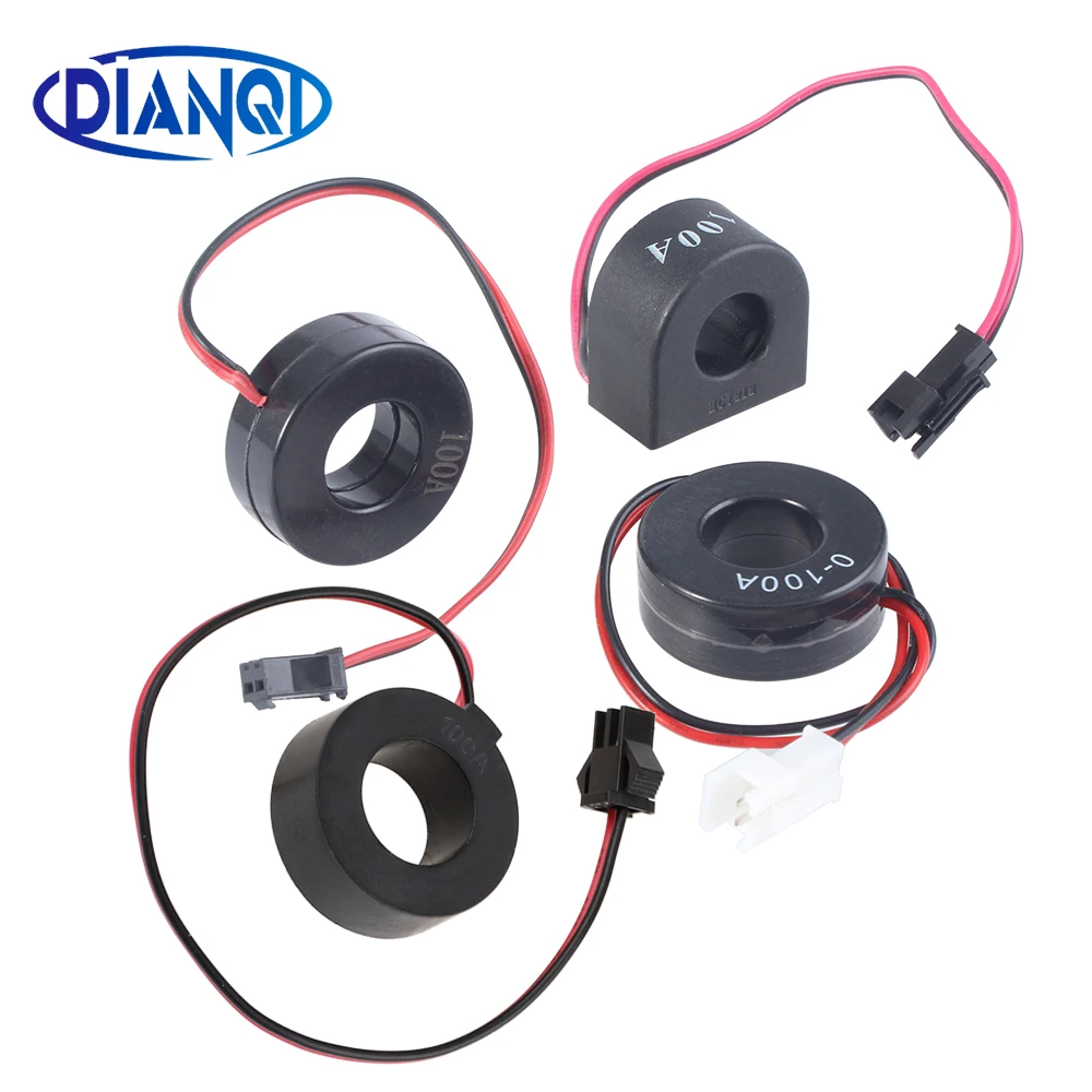 1Pc Current transformer CT for ammeter Current meter 0-100A