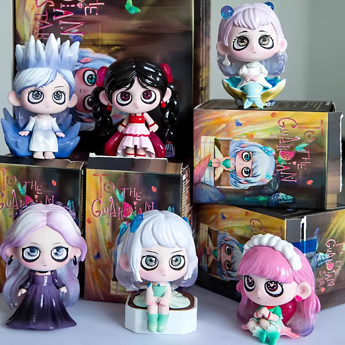 

Heyone Original Blind Box Kiki2 Guardian Star Series Mystery Box Cute Doll Desktop Decoration Ornament Toy Surprise Gift