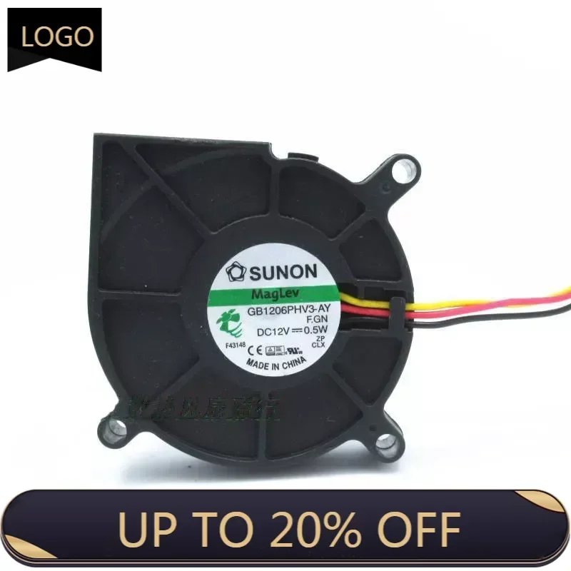pa Sunon GB1206PHV3-AY Maglev Humidifier centrifugal fan industrial blower  projector blower centrifugal fan  DC12v  0.5W with