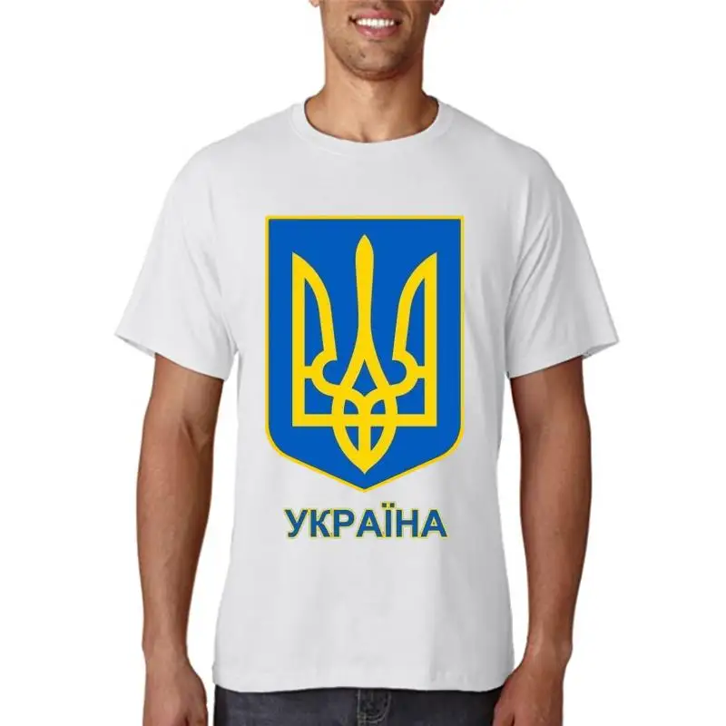 Ukraine Ukrainian men t shirt fashion jersey nation team 100% cotton t-shirt clothing tees country sporting UKR Ukrayina