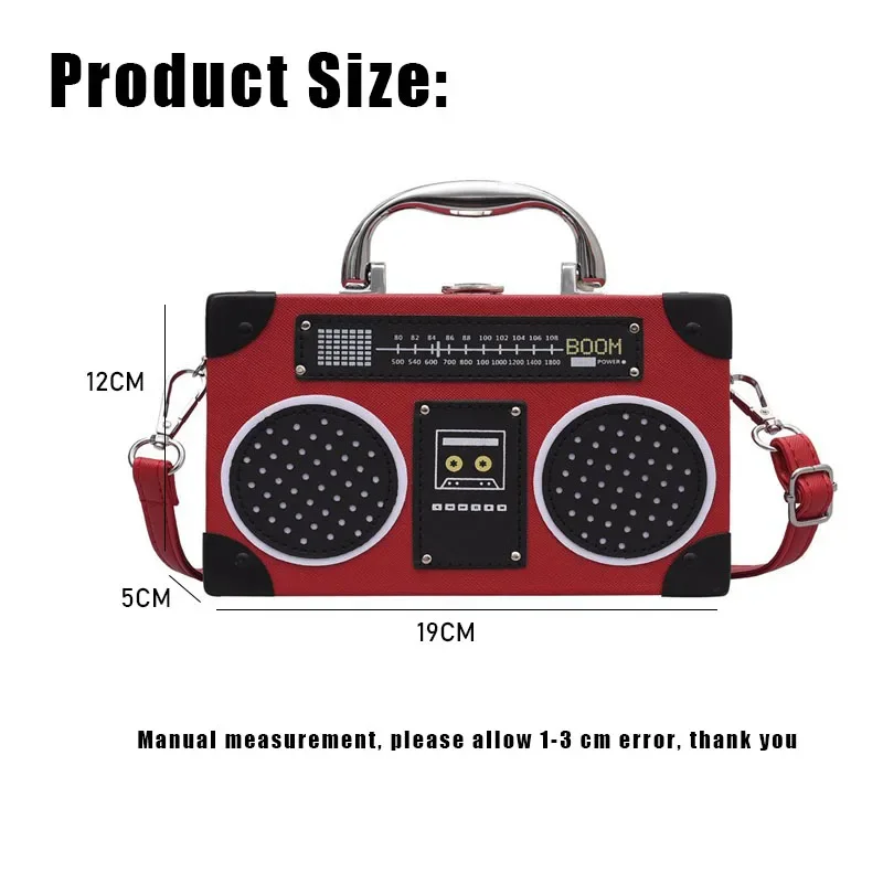 YoReAi Woman Fashion PU Camera Cute Croos Bag Casual Student Handbag Wallet Cosmetic Pouch Mobile Phone Small Square Package