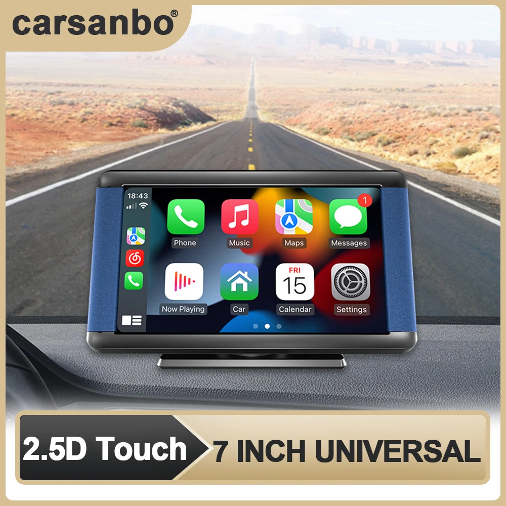 

Car Wireless Universal Radio 7-inch Touch Android System Can Be Used for Carplay Connection for VW,Toyota,Kia Multimedia Radio