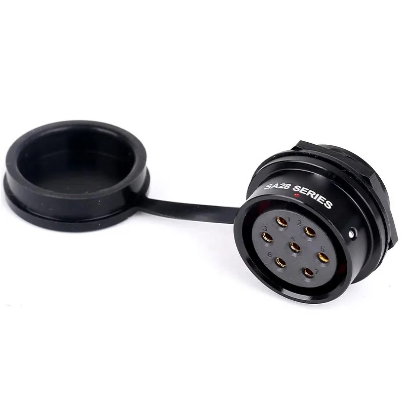 For WEIPU Aviation plug SA28 Outdoor Waterproof Power/industrial Connector 2/3/4/7/8/9/10/12/16/17/20/24/26/35pin Male Female