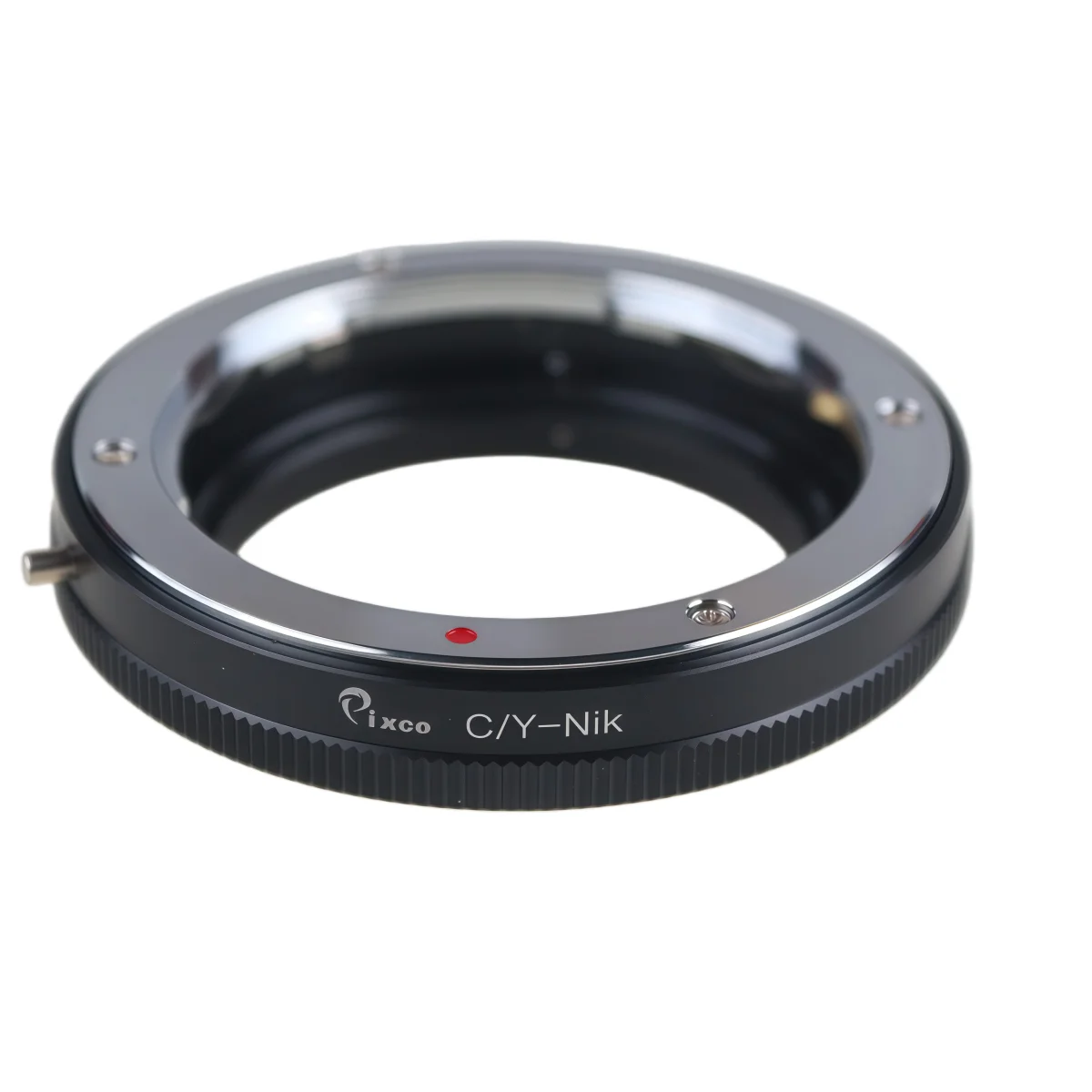 Anillo Adaptador de Montura Pixco para Lentes Contax Yashica CY a Cámaras DSLR Nikon F, Enfoque Macro sin Infinito para D