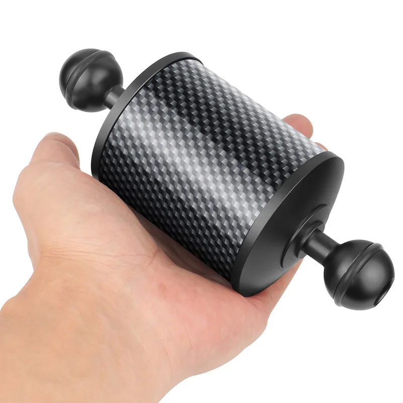 Verbesserter Tauch-Auftriebsarm, Dual-Kugelkopf, D60 mm, schwimmender Arm, Tauchtablett-Verlängerungshalterung für Gopro 11 Insta360 X3 SLR-Kamera – Detail 16