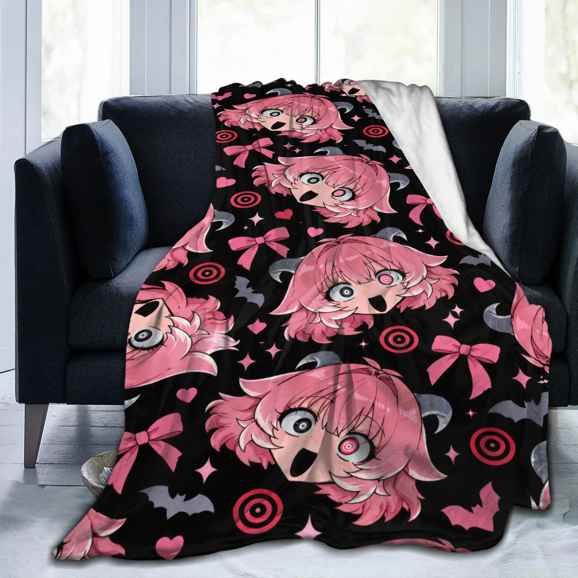 Drunken Goddess Reflux Super Warm Blanket  Camping Plush Throw Blanket Funny Bedroom Flannel Bedspread Sofa Bed Cover