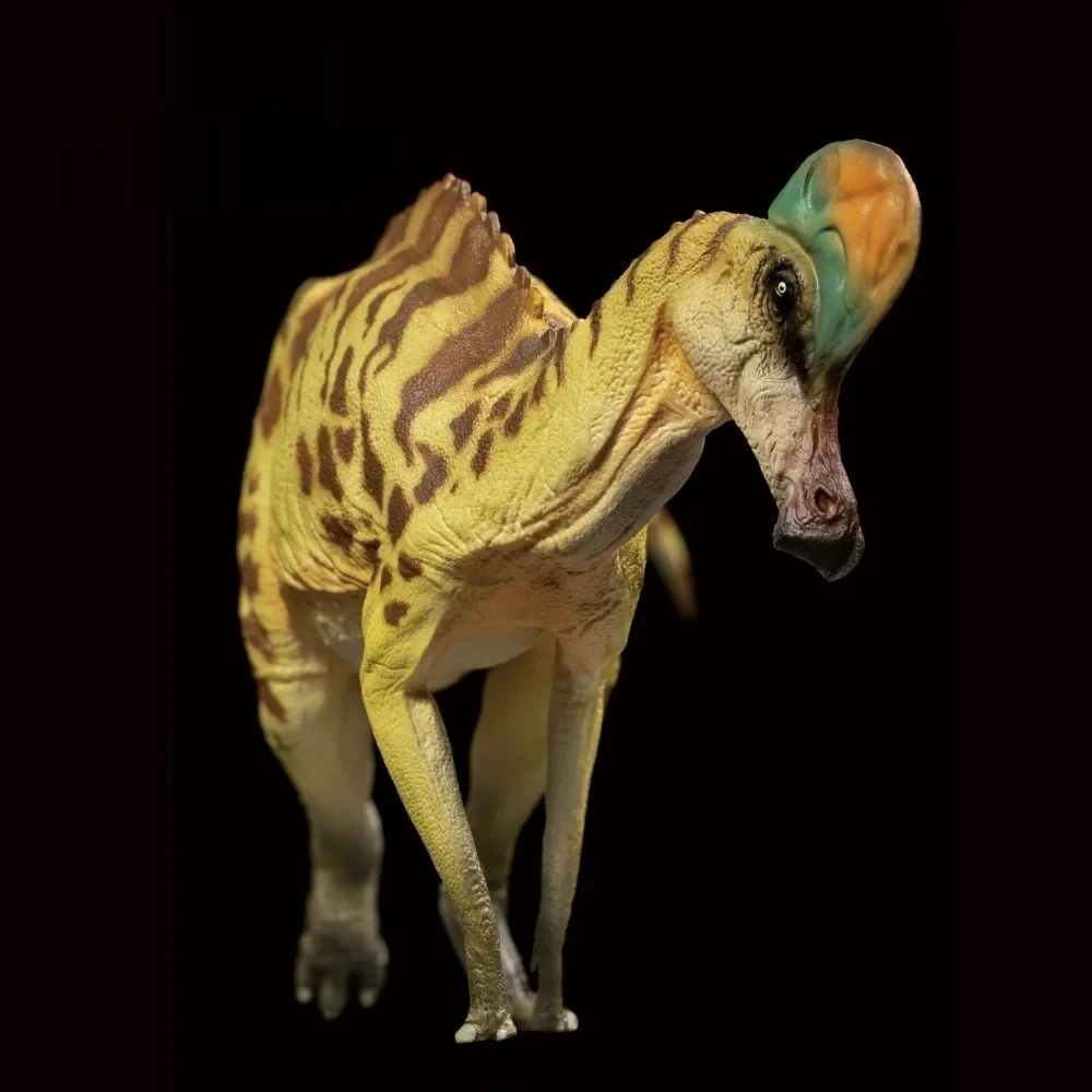 Modelo de dinosaurio clásico, casco de crecimiento compañero, dragón, carolina, rey, decoración de escritorio, figura de juguete coleccionable para regalo de vacaciones