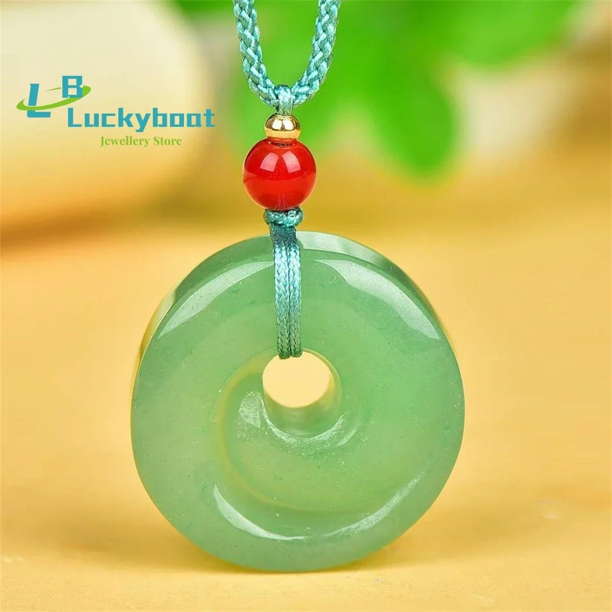 Natural Dongling Jade Time Running Pendant Simple and Elegant Personalized Fashion Versatile for Men and Women