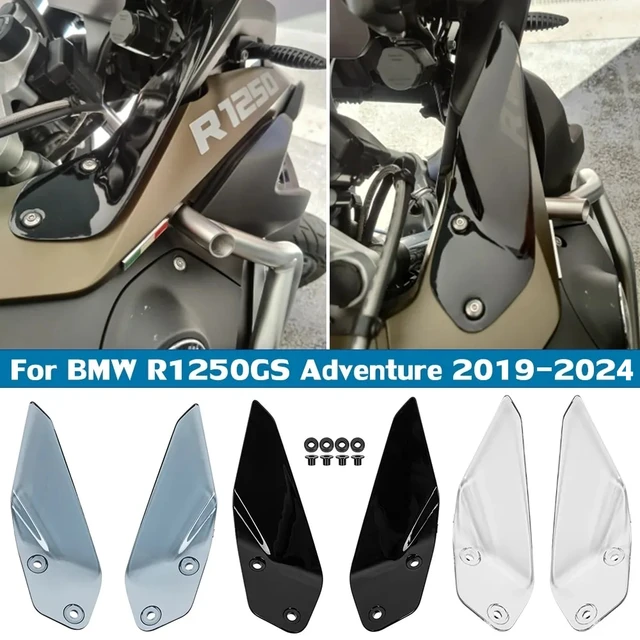 BMW R 1200 1250 gs advモーターサイクルフロントガラス燃料タンクサイドウィンドデフレクター-耐久性のあるPCプラスチック |  送料無料-Aliexpress