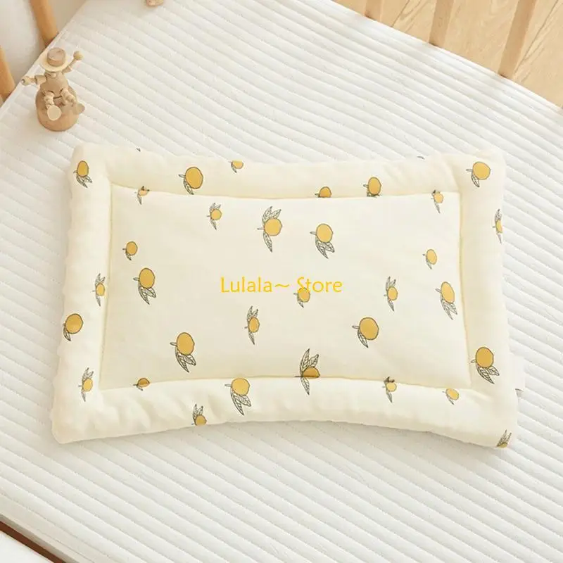 Y4QA Soft & Comfortable Baby Pillow Baby Pillow Breathable Baby Headrest Multi-style Pillow Present for a Peaceful Sleep