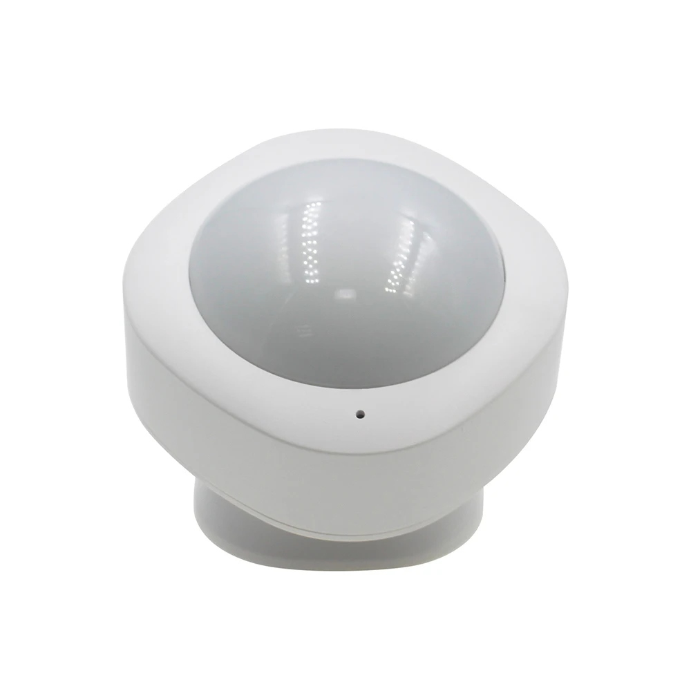 Pir Detector Smart Life App Compact Flexible Anti-interference Low Power Consumption Work With Alexa Motion Sensor Tuya Elegant