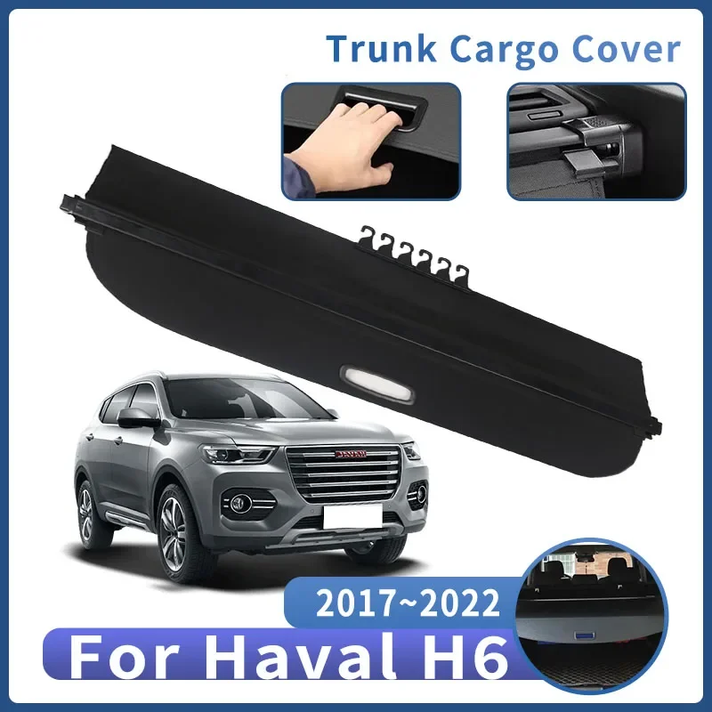 

Car Trunk Bracket For Great Wall Haval H6 2017 2018 2019 2020 2021 Curtain Rear Partition Retractable Interior Car Accessories