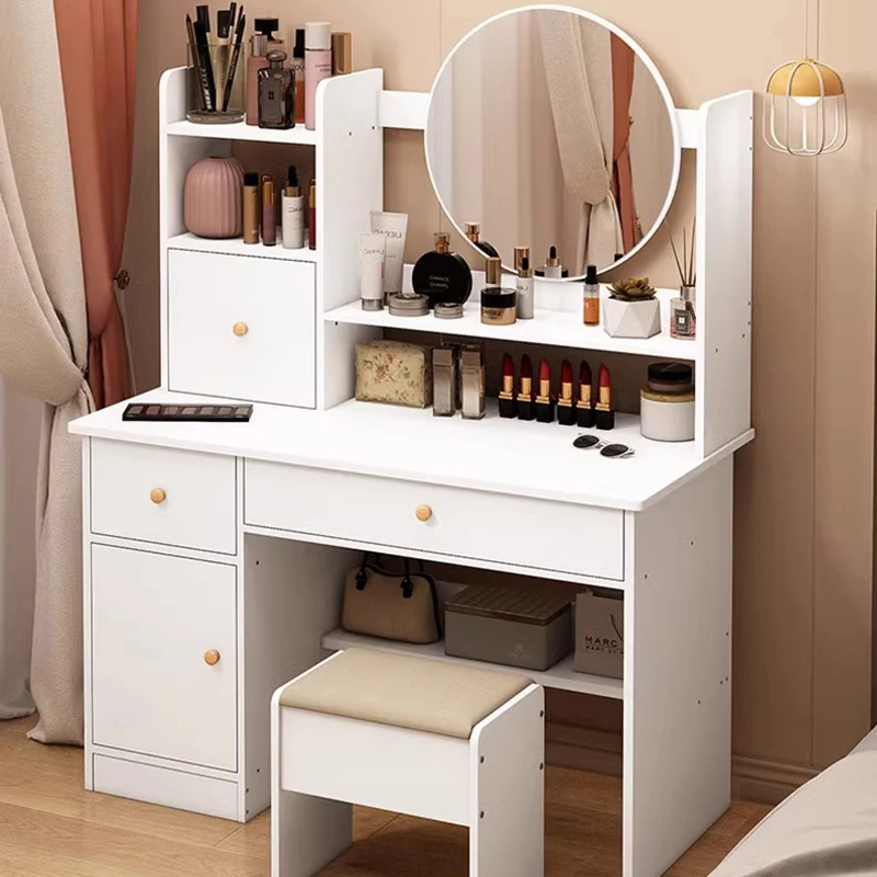 Accessories Women Vanity Table Luxury Bedroom Vanity Drawers Vanity Table Chest Cabinets Tavolo Da Trucco Italian Decoration