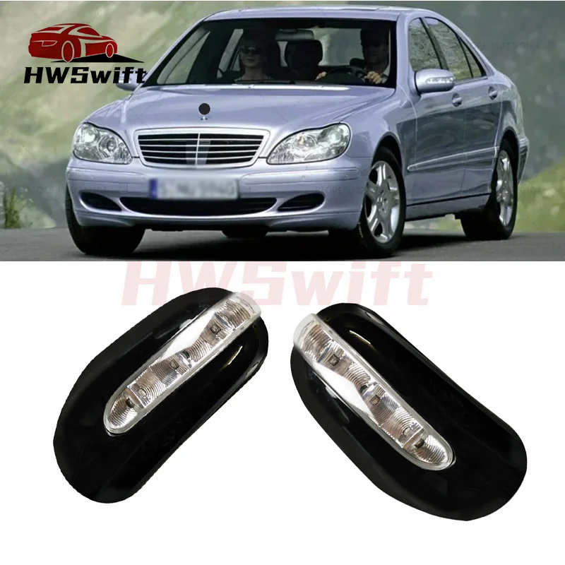 Mirror Housing Back Cover (Matte Without Paint) For 2000-2006 Mercedes-Benz S430 S500 S600, S55 AMG (W220) 2208100964 2208101064