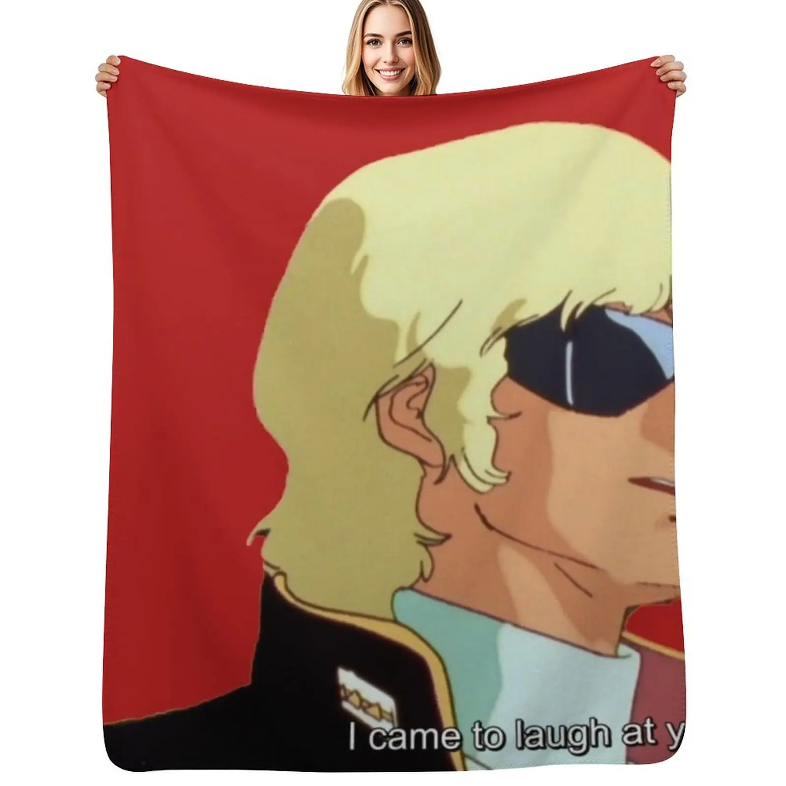 I came to laugh at you Throw Blanket Soft Plush Plaid christmas gifts Flannel Fabric Heavy Sofa Quilt Decorative Throw Blankets