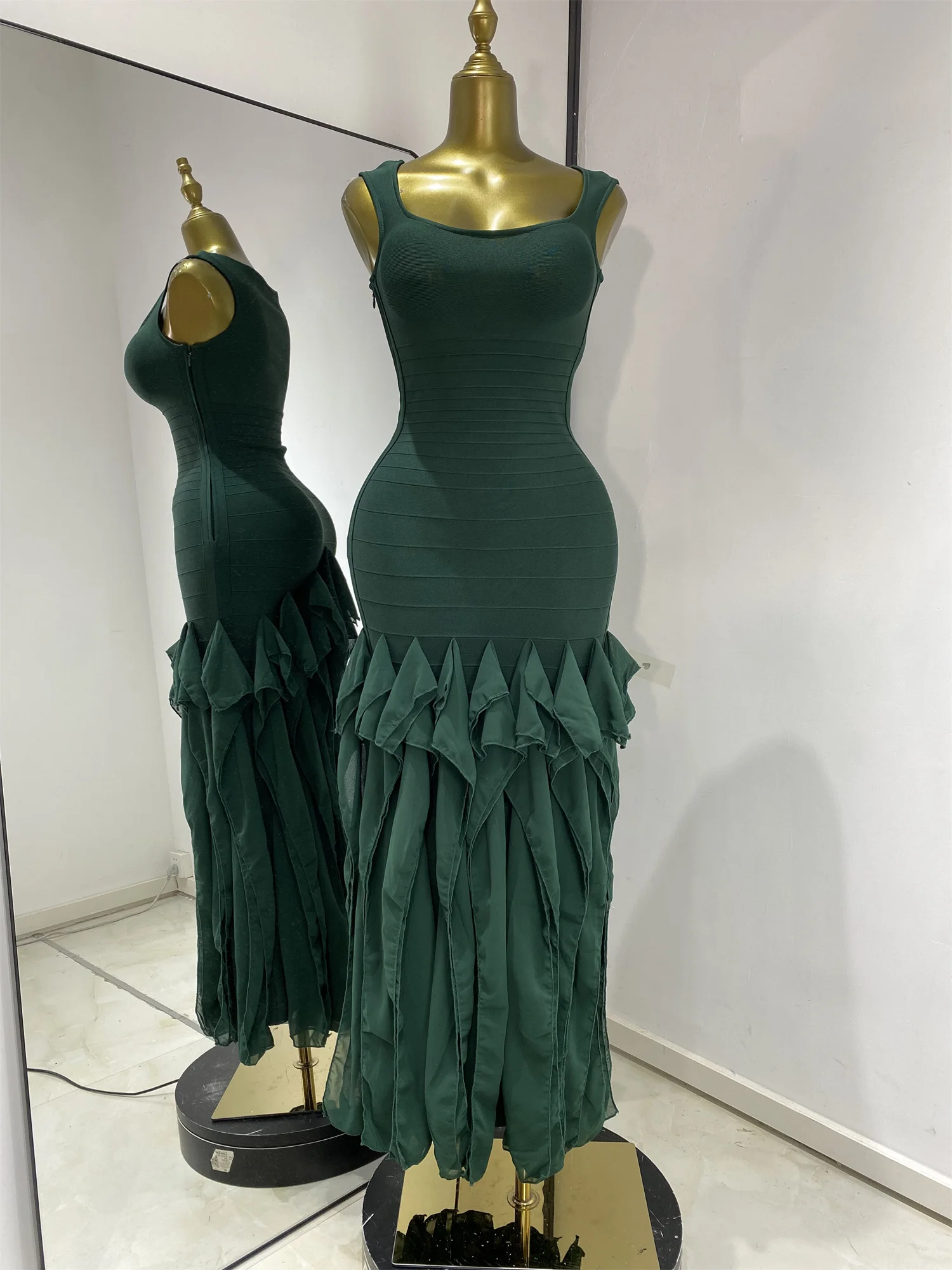 aliexpress runway dress Haute Coutures Arabic Celebrity Dresses With A Jacket Two Pieces Red Carpet  Runway Dresses For Women Vestidos Para Mujer Custom