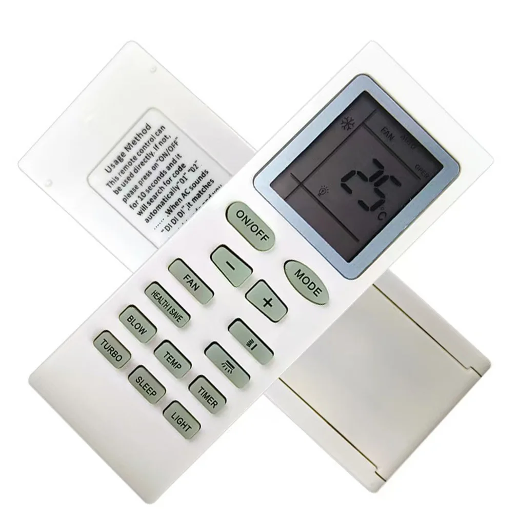 Air Conditioning Remote Control for Gree YB1F2, YB1FA, YBOF1, YBOF2, YBOFB, YBOF, Y502K Air Conditioners Controller Replacement