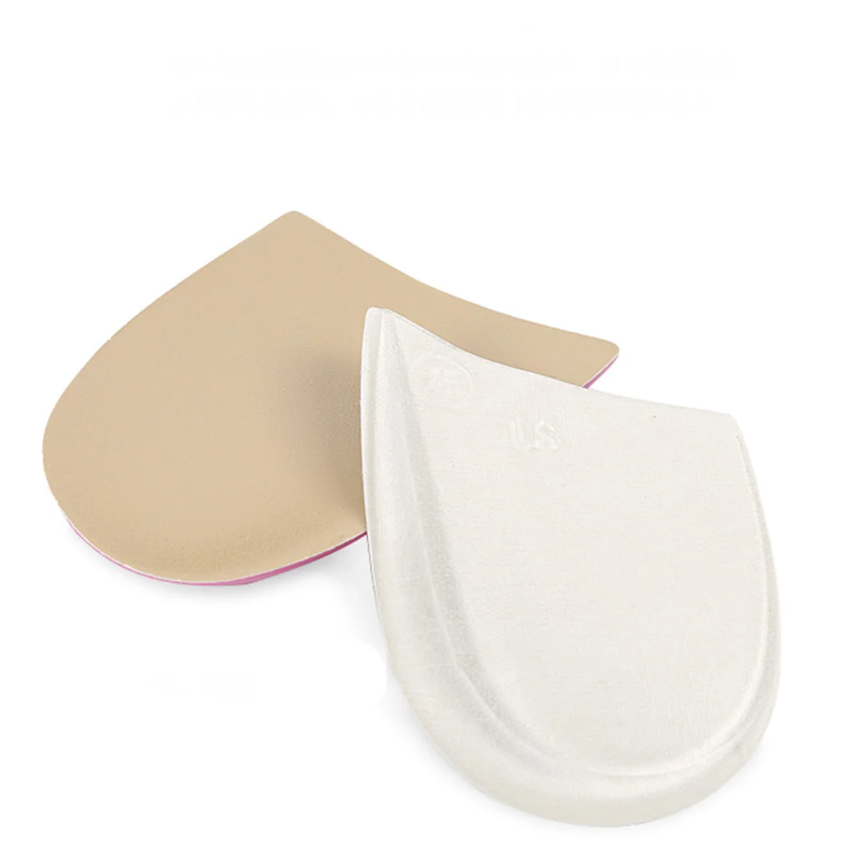 

1 Pair Leg Corrective Insoles Unisex O/ Gel Support For Flat Feet Orthotic Pads Sweat-Absorbent Walking Running Comfort