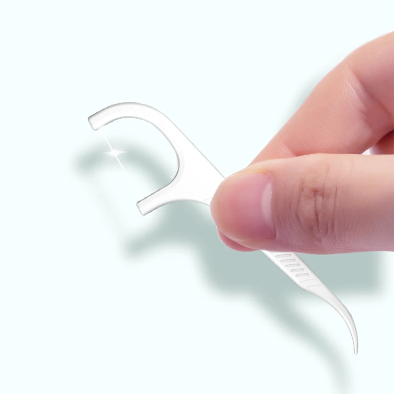 Portable Plastic Automatic Dental Floss Box Reusable Floss Toothpicks Container Box Practical Teeth Holder For Travel Camping