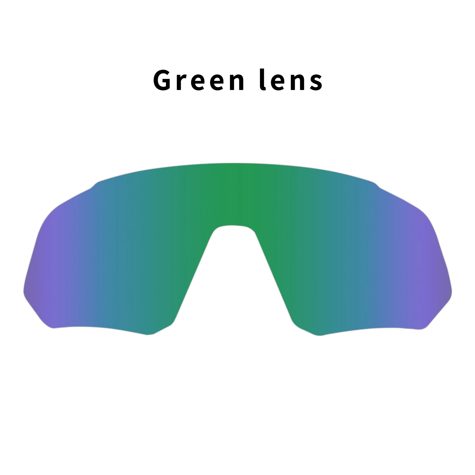 Suitable KE9408 Full Red Blue Green Polarized Lens Photochromic Replacement Lenses Cycling Bicycle Sun Glasses Eyewear frame