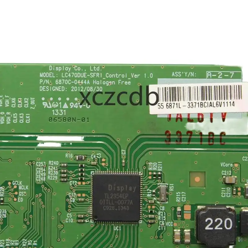Tcon Board 6870C-0444A LC470DUE-SFR1 _ Control_Ver 1.0 for TV KLV-42HX655 TV CTT