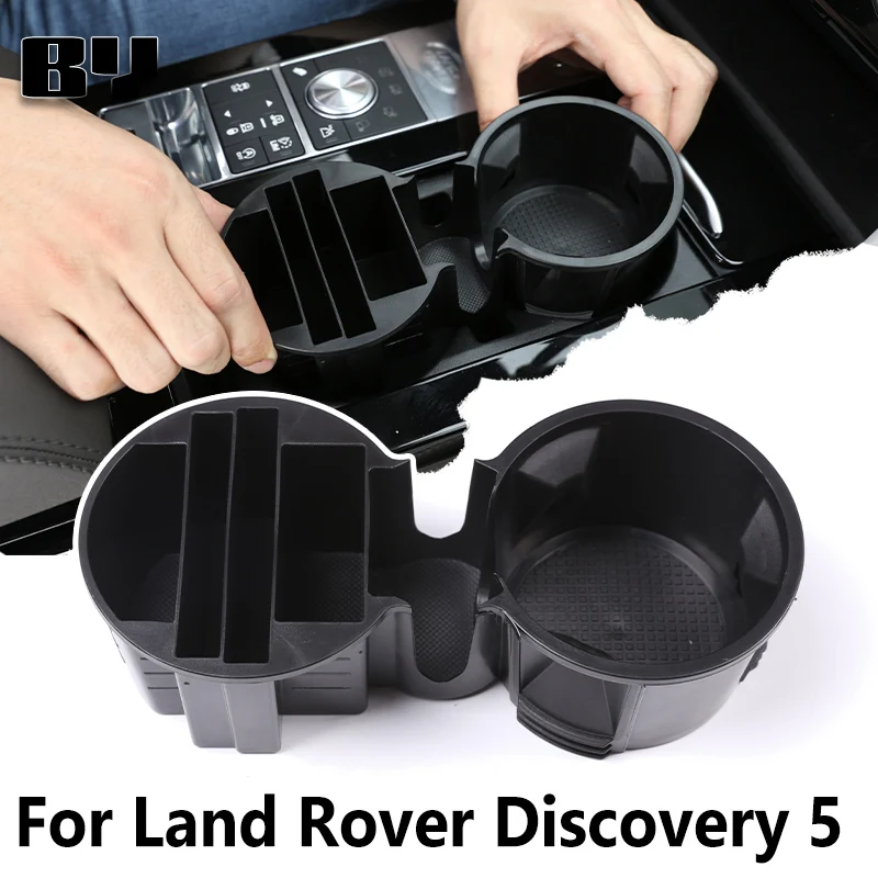 

Для Land Rover Discovery 5 L462 LR5 2017-2025 ABS центральная консоль держатель для стакана с водой ящик для хранения органайзер автомобильный аксессуар