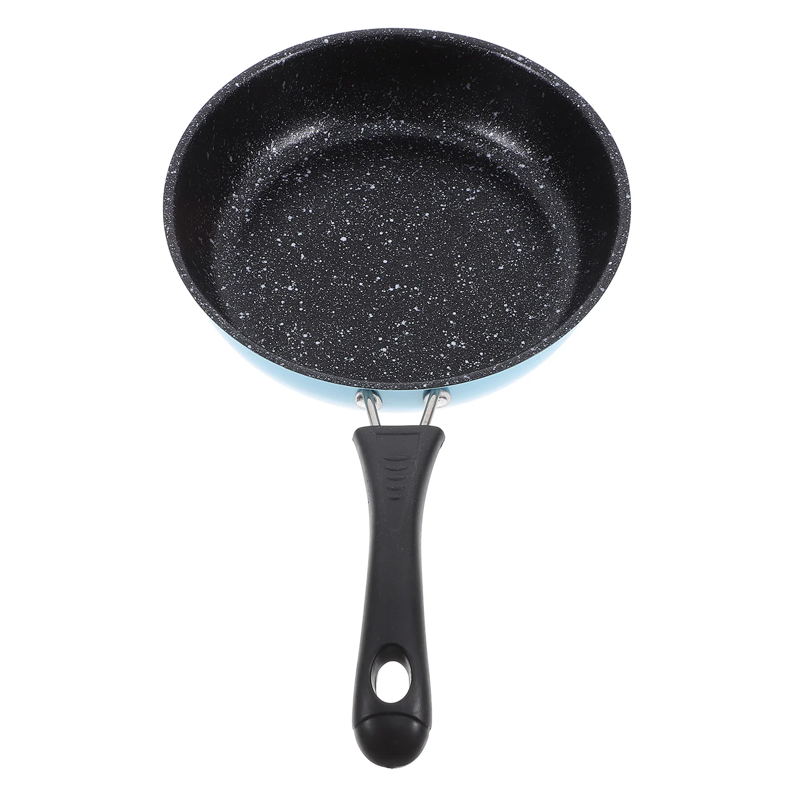 

Mini Frying Pan Multifunctional Iron Small Nonstick Eggs Sauce Black Portable Quick Heat Versatile Kitchen Use