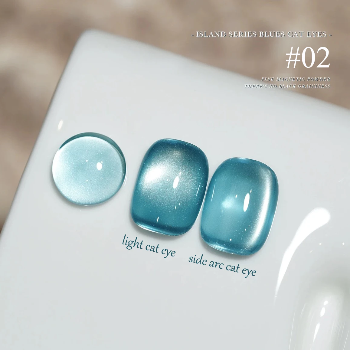 ZH 섬 멜라드 고양이 눈 젤 네일 광택제, 블루 유리 구슬 플래시 네일 젤 세트, 인터넷 유명인 젤, 가을 및 겨울 신제품